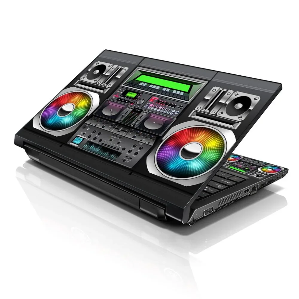 LSS 15.6 & 17.3 Inches Laptop Notebook Skin Sticker Decal - Boon Box Music